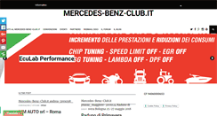 Desktop Screenshot of mercedes-benz-club.it